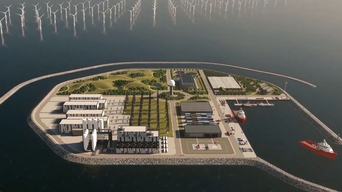 Největší stavební projekt dánské historie. Proč budovat umělý ostrov?